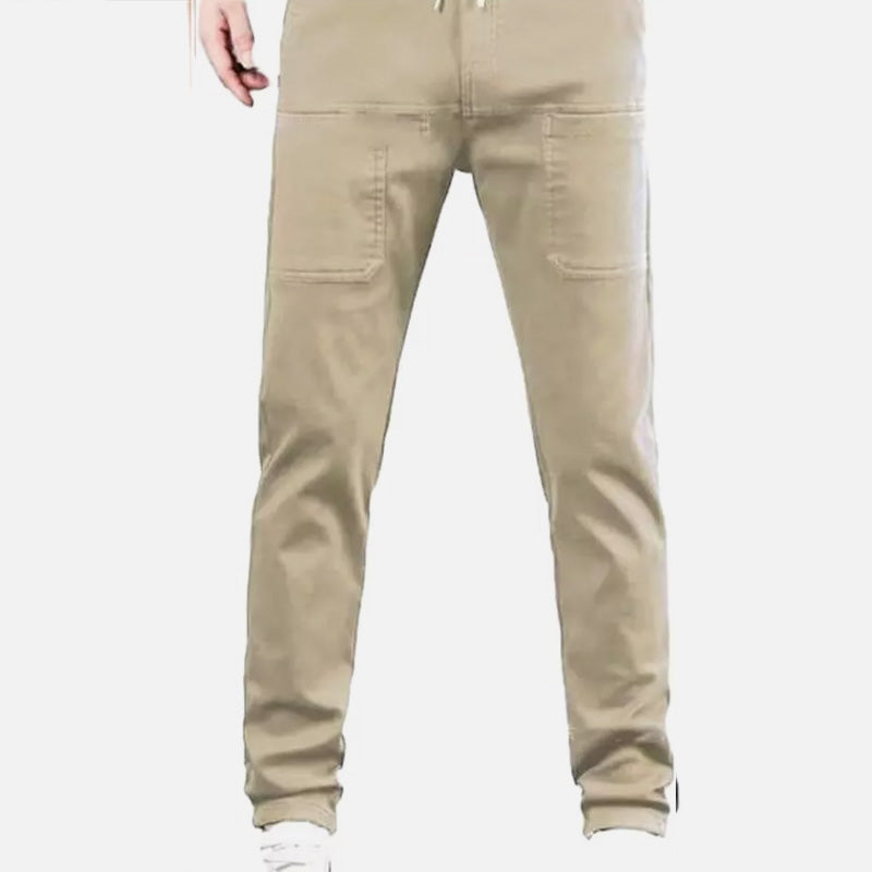 🔥 49% RABATT🥰 MultiPants – Slitstarka cargobyxor med hög stretch och flera fickor!