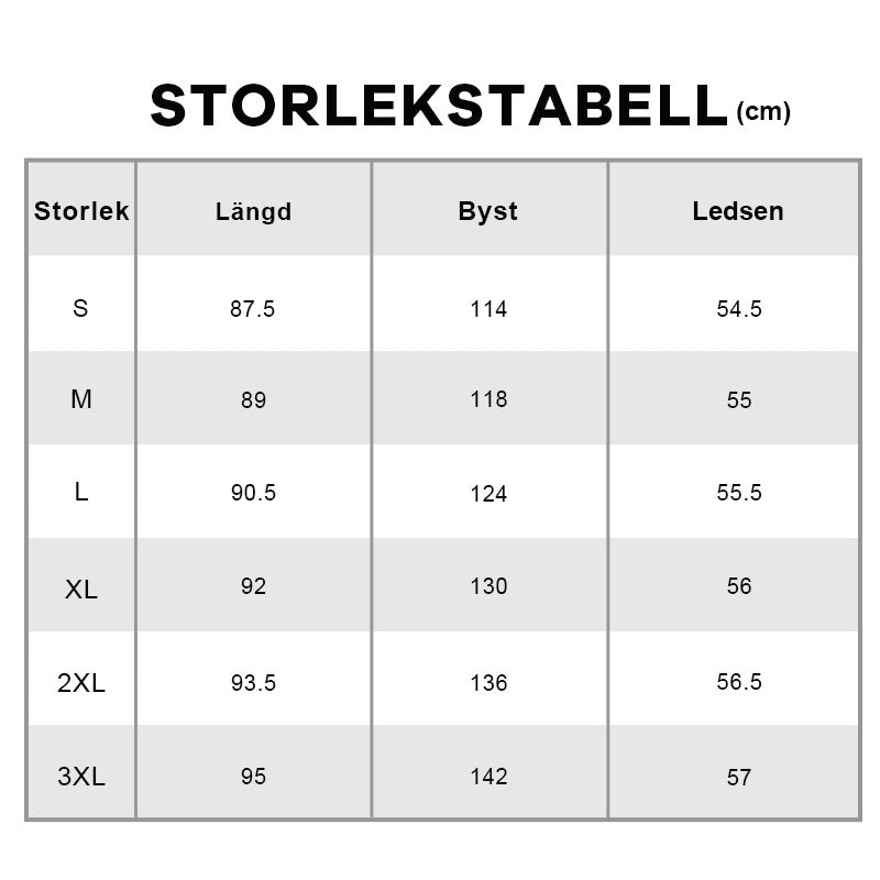 Lång Enfärgad Kappa Med Huva
