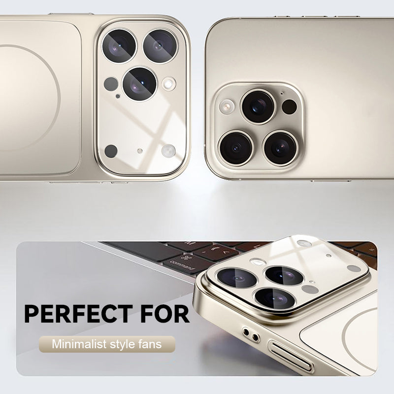 ✨Ultratunt frostat glashölje – kompatibelt med iPhone 17-serien