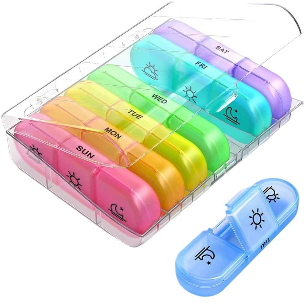 🔥Superdeal! 39% Rabatt! – Portabel Ljus- och Fuktresistent Pillerlåda