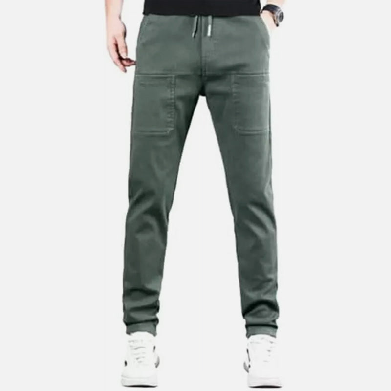 🔥 49% RABATT🥰 MultiPants – Slitstarka cargobyxor med hög stretch och flera fickor!