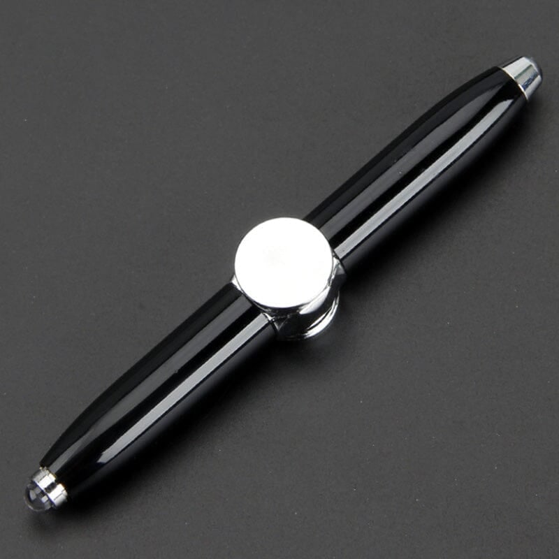 🔥Superdeal! Köp 1 få 1 gratisc! – Fidget Penna med Spinner – Skriv & Stressa Av Samtidigt!