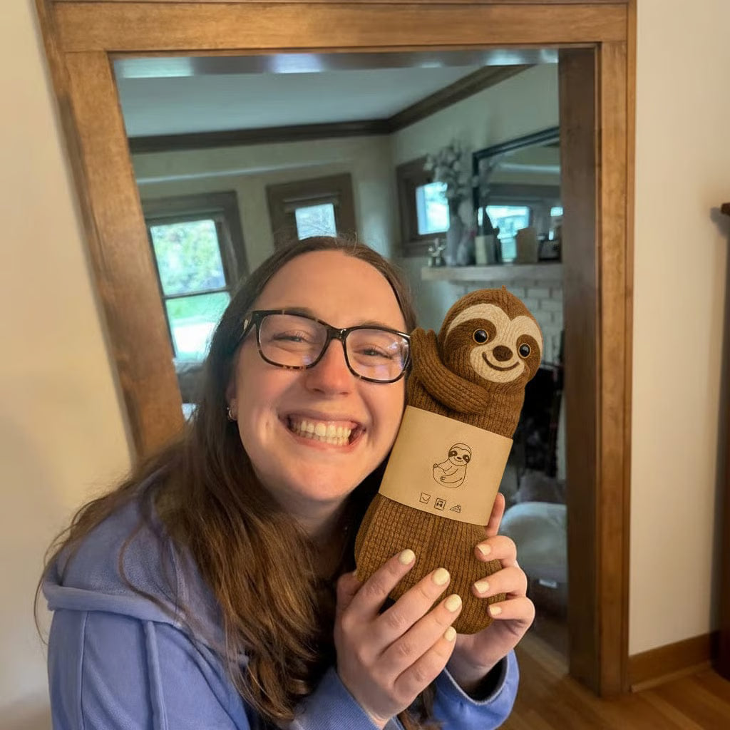 🎅 Julförsäljning – 49% Rabatt 🎄 3D Stickade Djurstrumpor