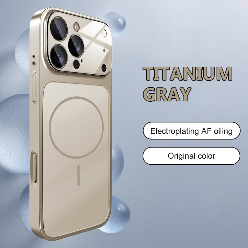 ✨Ultratunt frostat glashölje – kompatibelt med iPhone 17-serien