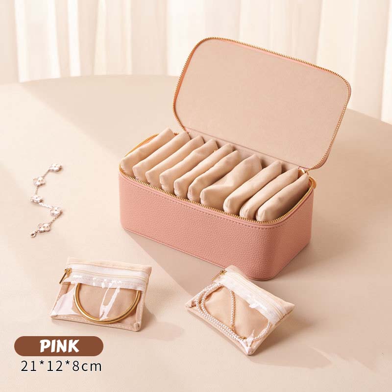 🔥Superdeal! 50% Rabatt! – Resesmyckeskrin med Små Fack