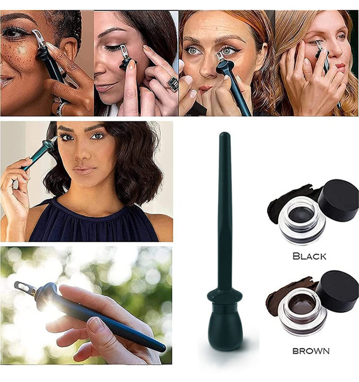 🔥Superdeal! 39% Rabatt! – Felfritt Eyelinerkit med Eyelinerkräm – Perfekta Linjer Varje Gång!