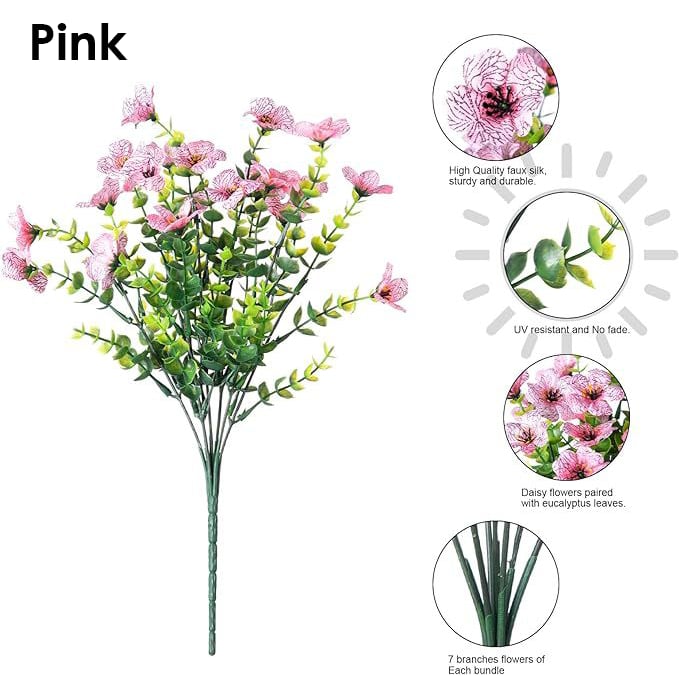 ✨Denna veckas specialpris 29 kr💥Livfulla UV-beständiga artificiella blommor🌺