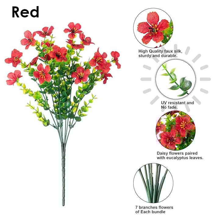 ✨Denna veckas specialpris 29 kr💥Livfulla UV-beständiga artificiella blommor🌺