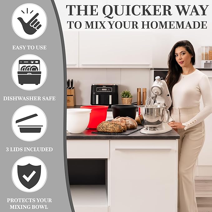 Silikongarnityrer för KitchenAid Tilt-Head 5 kvart mixer – Mixer tillbehör och tillbehörsdelar