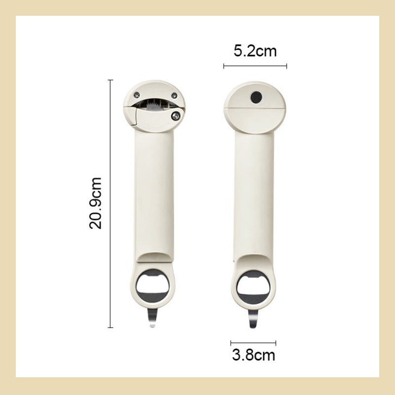 🔥 19% RABATT – 3-i-1 Magnetisk Burköppnare