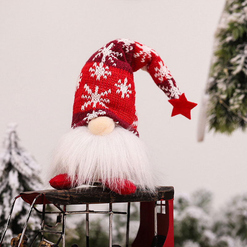 🎄 Julglödande Tomtefigur – Julig Juldekoration med Ljus 🎅✨