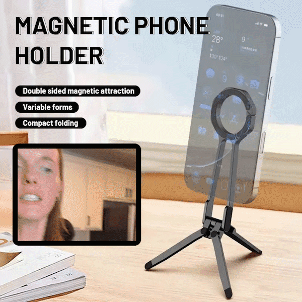 🧲 Mobiltelefonstativ bergsklättring "klämma" magnetisk mobiltelefonhållare