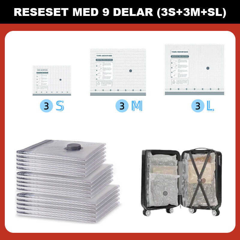 🔥Vakuumförvaringspåse För Resor