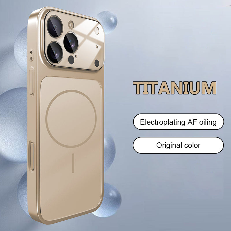 ✨Ultratunt frostat glashölje – kompatibelt med iPhone 17-serien