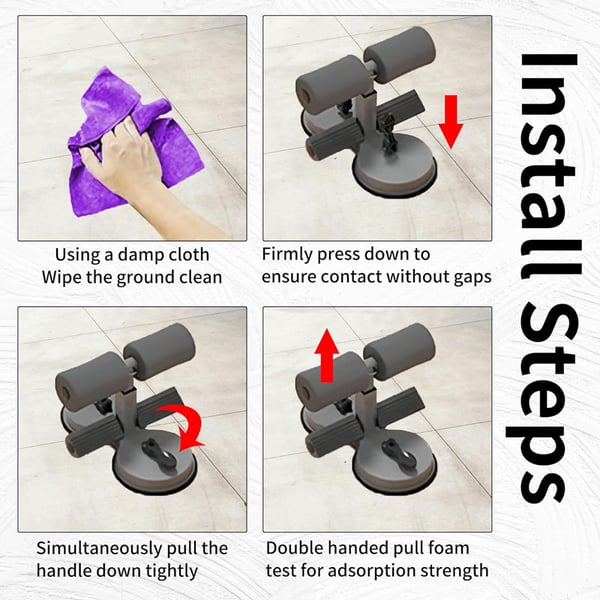 🔥 49% RABATT – Double Suction Cup Sit-up Aid