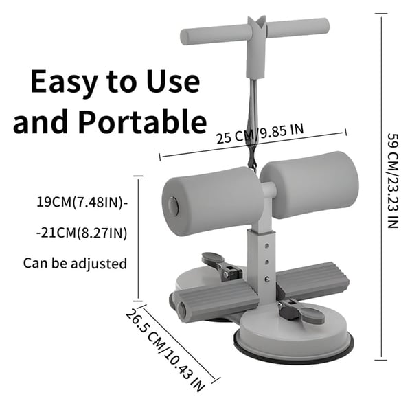 🔥 49% RABATT – Double Suction Cup Sit-up Aid