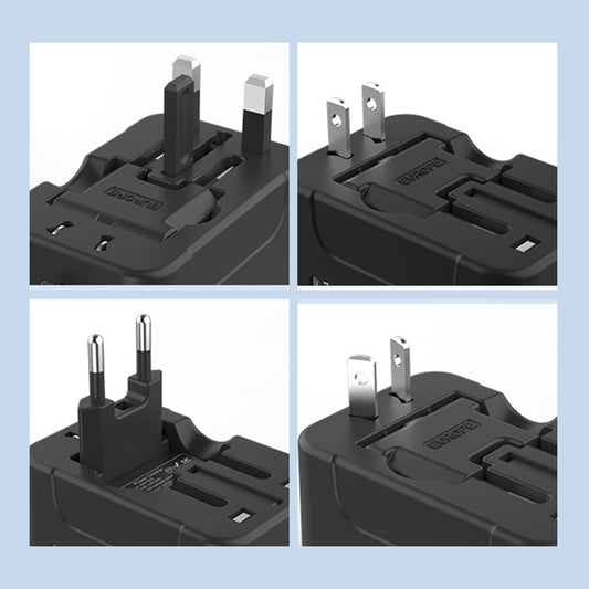 🔥 49% RABATT – Universal Reseadapter med Dubbel USB-Port