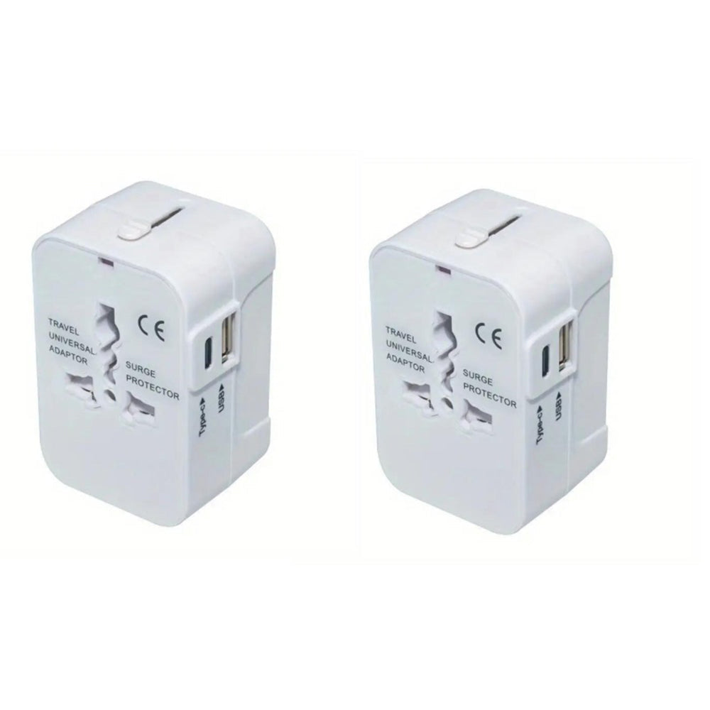 🔥 49% RABATT – Universal Reseadapter med Dubbel USB-Port