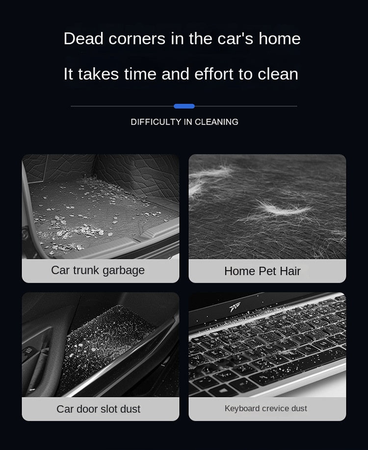 💥 SISTA DAGEN PÅ SALDO – 49 % RABATT 💥Slim V8 Mate trådlöst bilvakuum med hög effekt