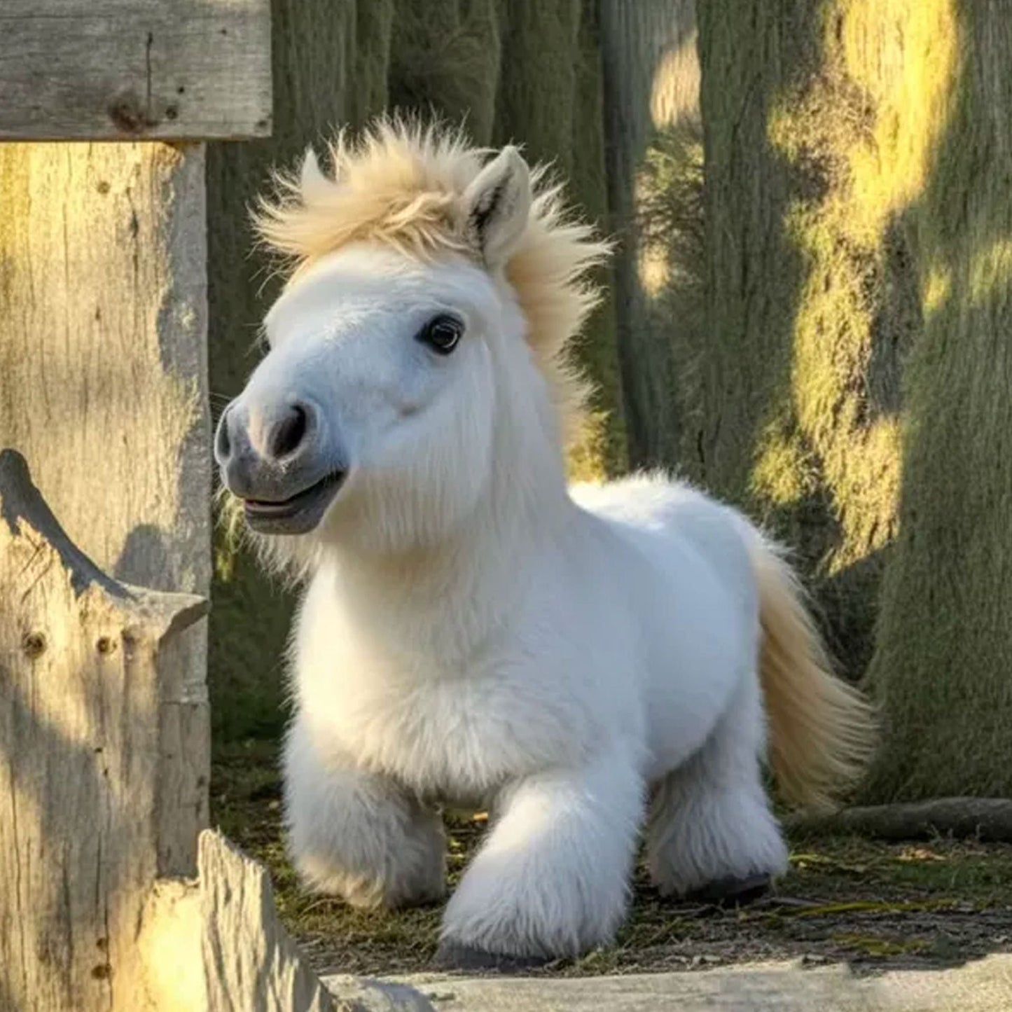 🐴 Adoptera en elektrisk ponny! Fluffig och bedårande. ✨
