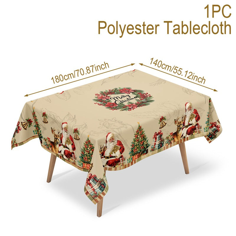 🎄 Julduk med Tomten och Renar