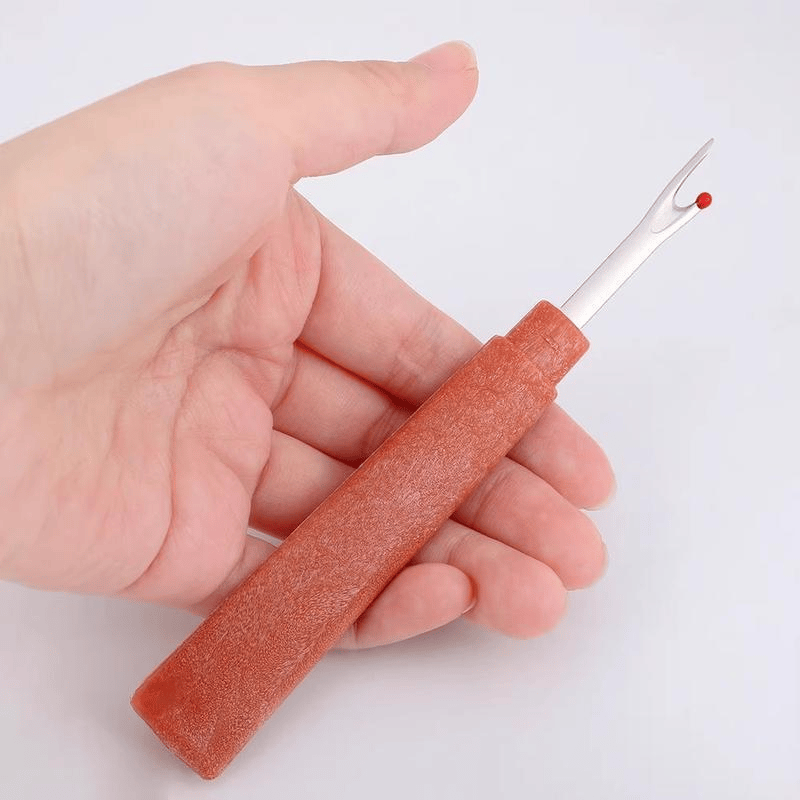 [34-pack Stålstöd med Stora Ögon] Långa och Tunna Handgjorda Quilting- och Sömnstöd för DIY-Sömningsprojekt