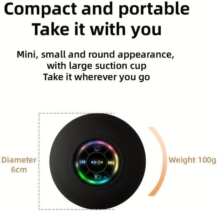 🔥 49% RABATT – Mini Bluetooth Vattentät Högtalare
