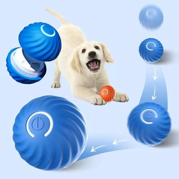 🔥Superdeal! 36% Rabatt! – Automatisk Smart Lekboll – Oemotståndlig & Tuggsäker Underhållning för Din Hund