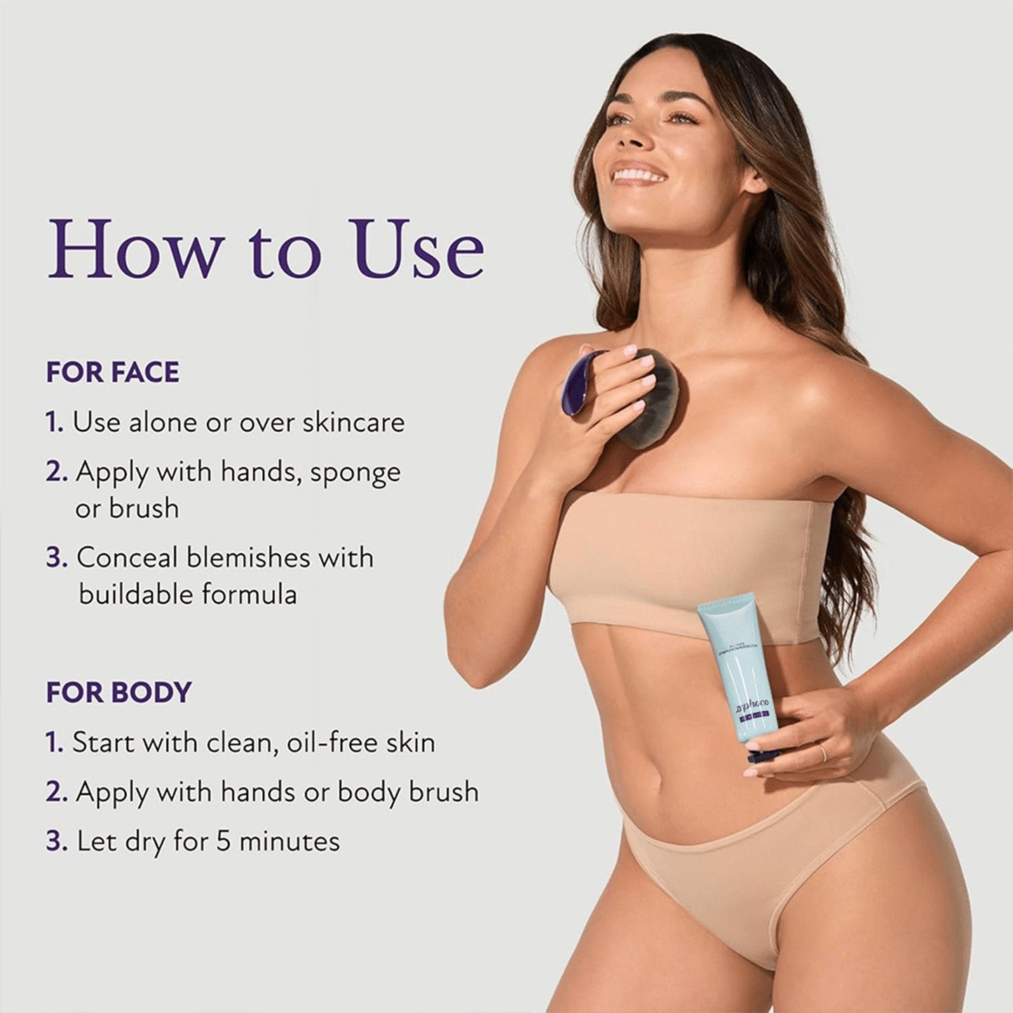 🔥 STOR UTSEDELSEFAKTOR – 49% RABATT! 🔥 Allt-i-ett-fuktighetskräm, concealer & foundation – Perfekt hud på sekunder!