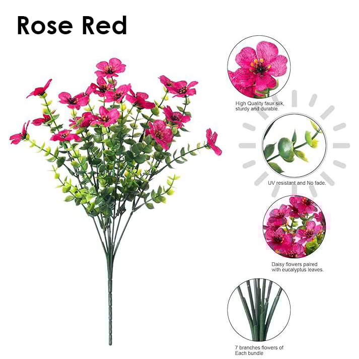 ✨Denna veckas specialpris 29 kr💥Livfulla UV-beständiga artificiella blommor🌺