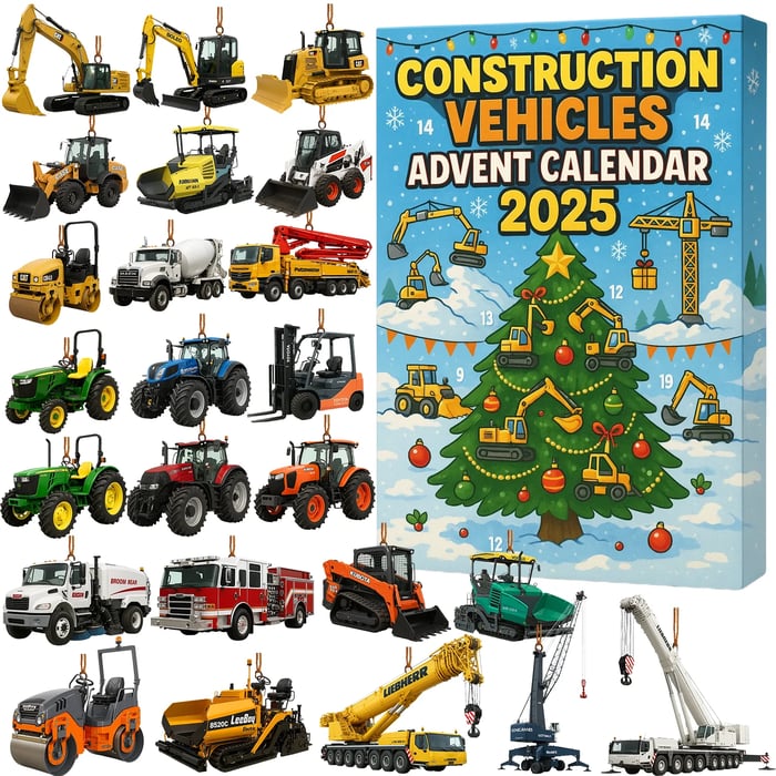 2025 Byggfordon Adventskalender