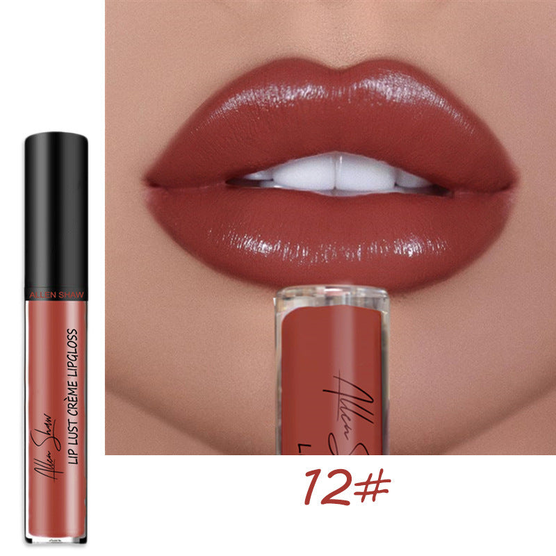 🔥 36% RABATT – 12-färgers Läppstift med Krämig Textur 💄