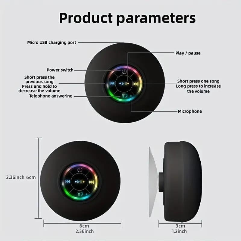 🔥 49% RABATT – Mini Bluetooth Vattentät Högtalare