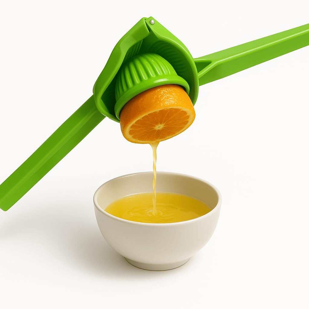 Citronpress, enkel manuell platt limepress