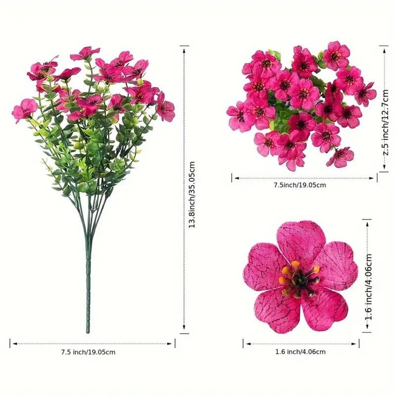 ✨Denna veckas specialpris 29 kr💥Livfulla UV-beständiga artificiella blommor🌺