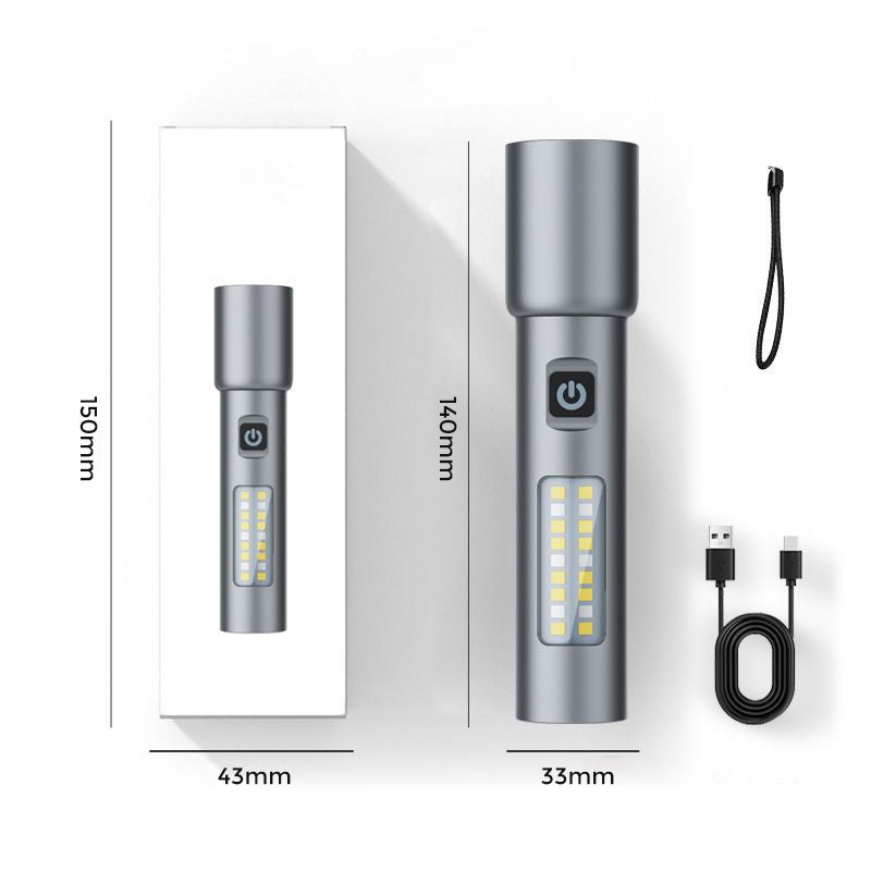 🔥 29% RABATT – Ultra-Bright Zoombar Ficklampa